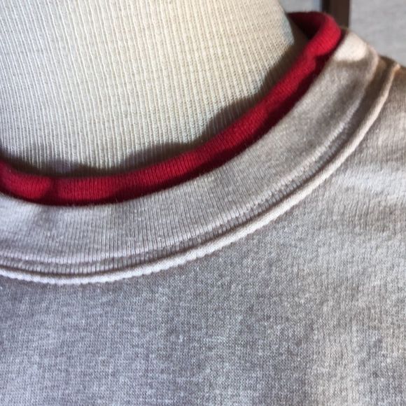 Sweatshirt with a cardinal couple on a branch with red sequins, sz med. - Picture 4 of 10